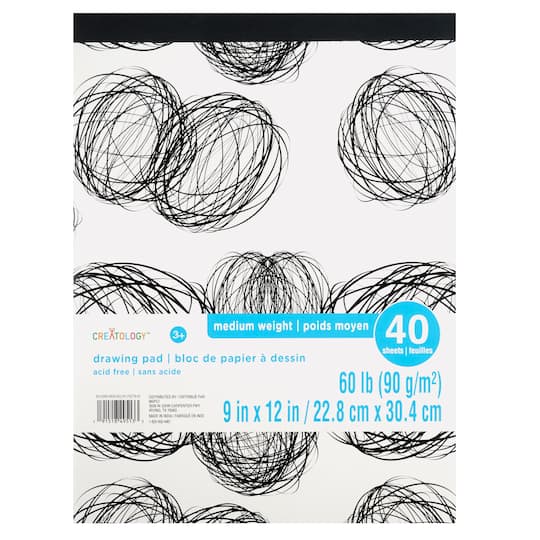 Faites l'achat du bloc de papier à dessin pour enfants de Creatology, 40  feuilles chez Michaels